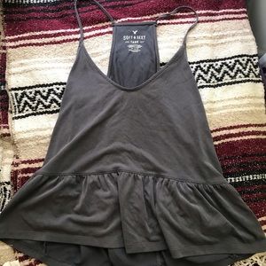 Soft and sexy gray AE tank